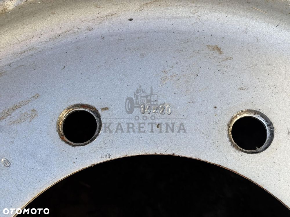 Schäffer 8082 Ładowarka przegubowa Koło Felga Opona 16/70-20 405/70-20 MPT-05 14x20 CZĘŚCI - 5