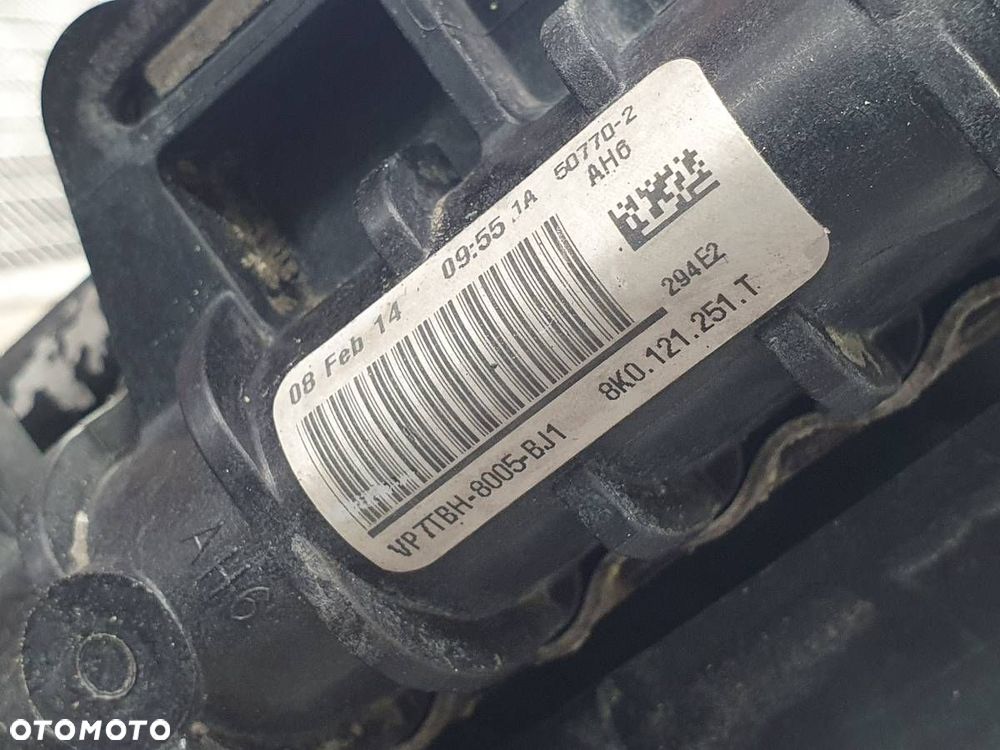 CHŁODNICE KOMPLET KLIMATYZACJA WENTYLATOR AUDI A5 8T 2.0 TFSI 8K0121251T - 5