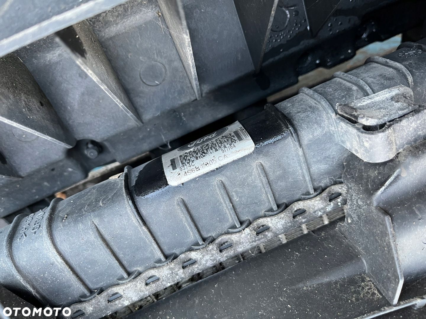 ford fusion 1.3 pas przedni chłodnice komplet 4S6H8005CA - 11