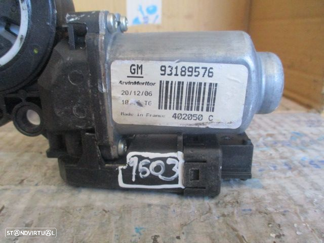 Motor Elevador Vidro 93189576 OPEL MERIVA 2007 FE - 3
