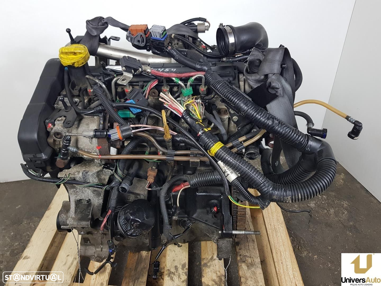 MOTOR COMPLETO RENAULT CLIO II 2008 -K9K - 10