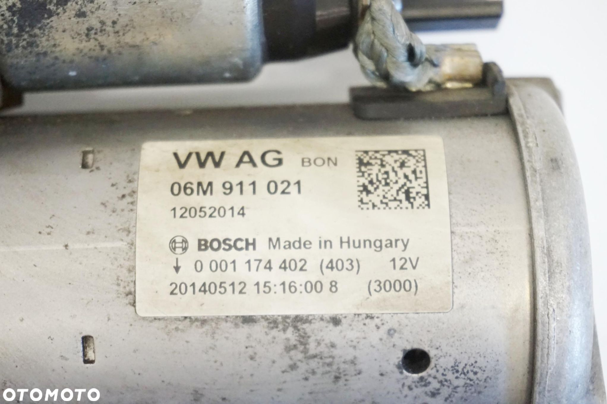 ROZRUSZNIK AUDI A6 C7 4G 3.0TFSI 06M911021 - 3