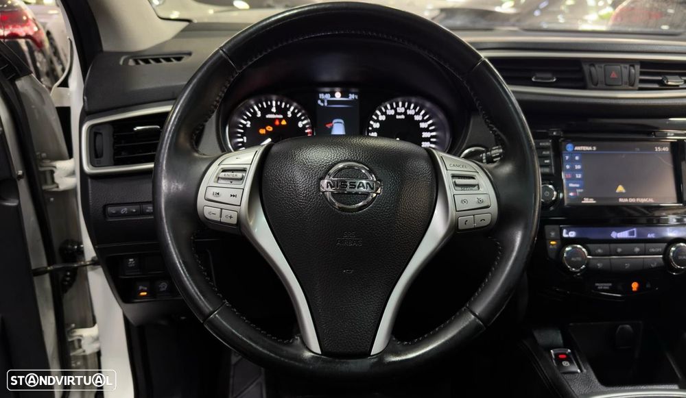 Nissan Qashqai 1.2 DIG-T Tekna Premium Pele S P.Preta - 35