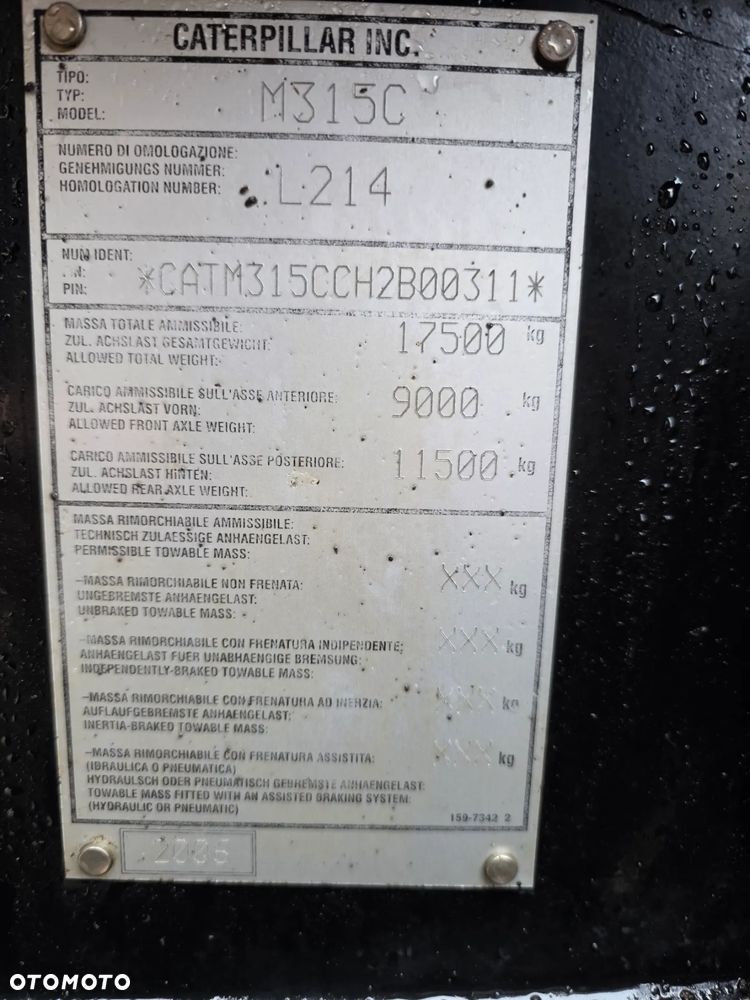 Caterpillar 315 C - 9
