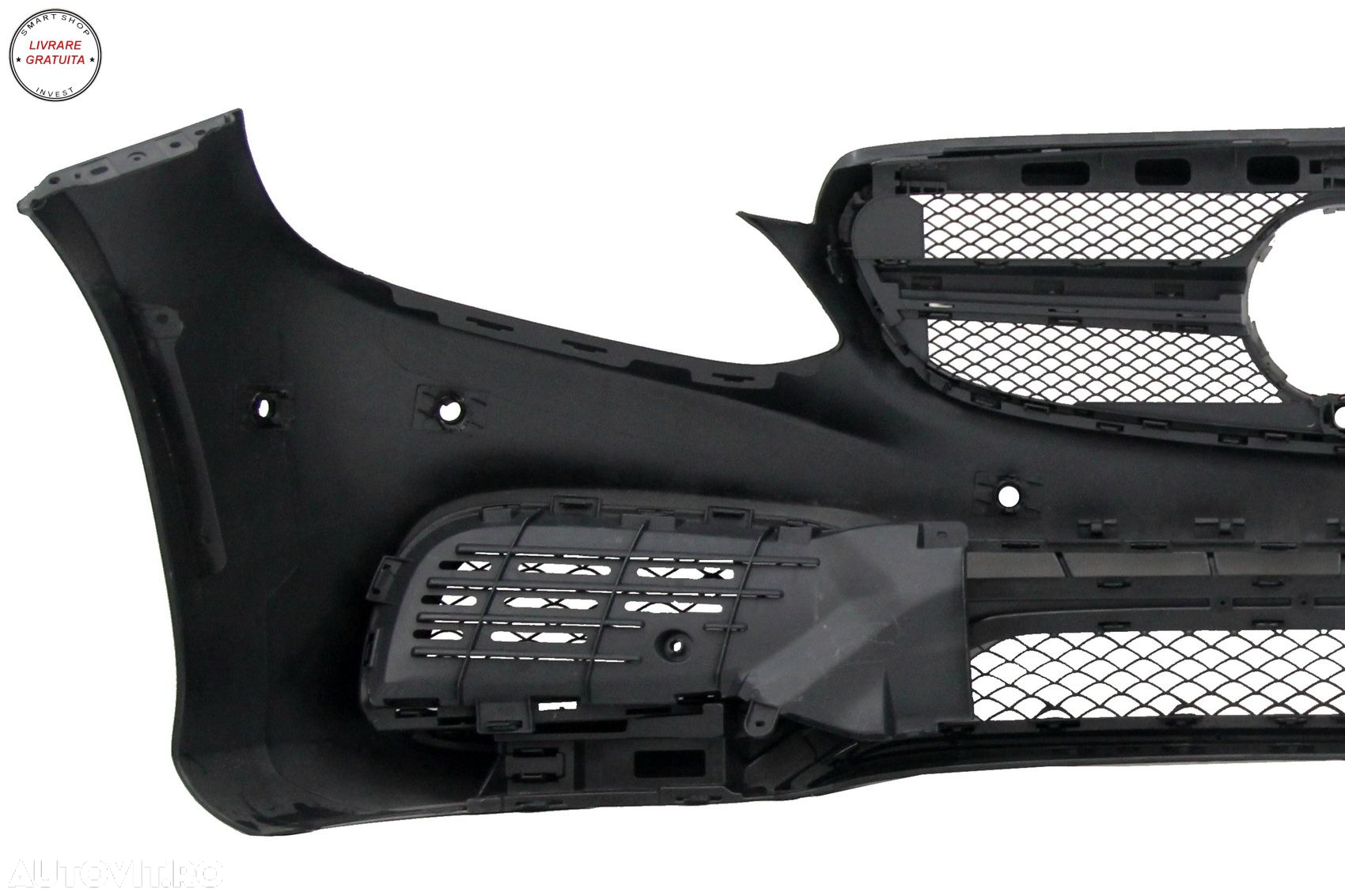 Kit Exterior Mercedes W212 E-Class Facelift (2013-2016) E63 Design Negru Lucios- livrare gratuita - 6