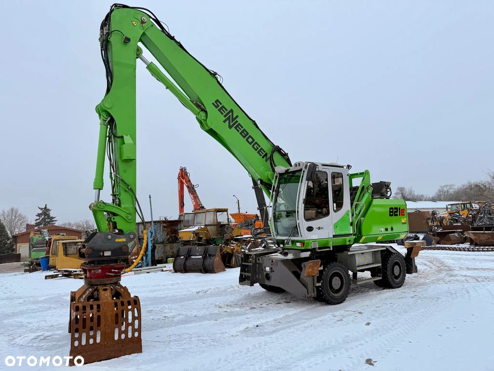 Sennebogen 821 przeładunkowam chwytak sortowniczy / wyburzeniowy TOP IMPORT generator - 2