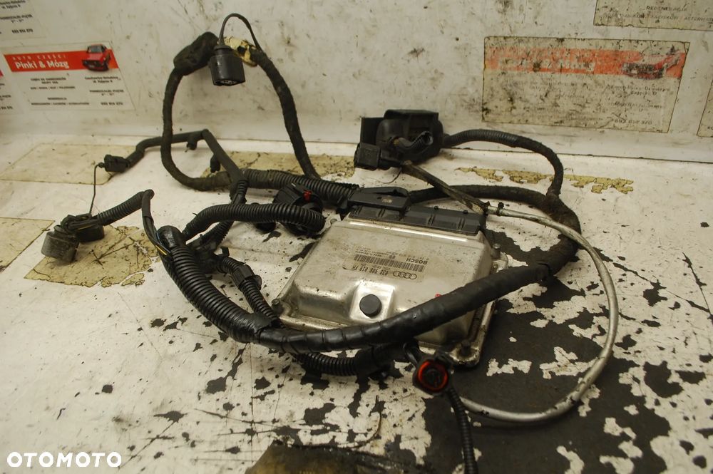 STEROWNIK KOMPUTER SILNIKA + WIĄZKA 038906019FH AUDI A3 8L 1.9 TDI AXR SKODA VW SEAT - 2