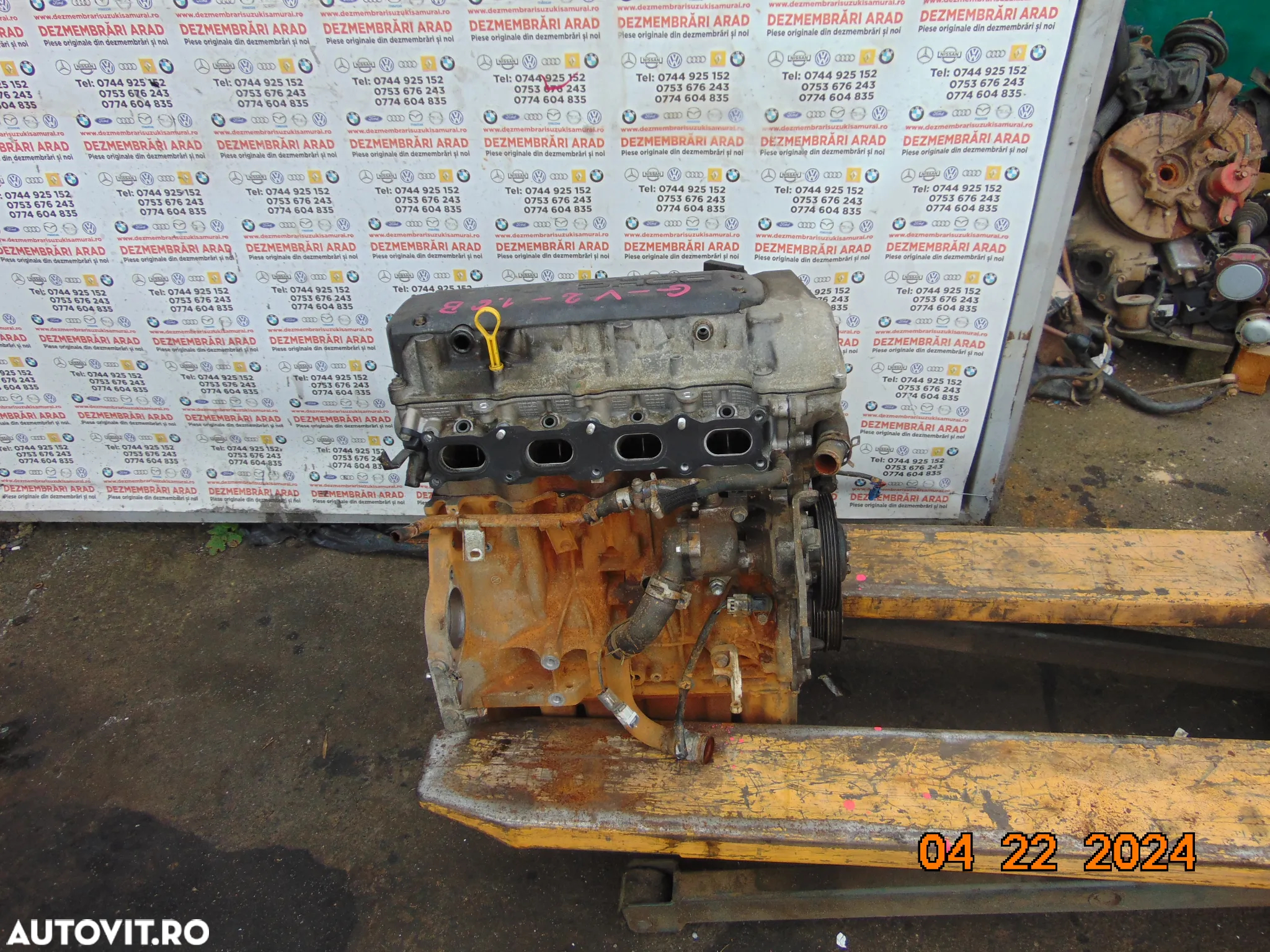 Bloc motor Suzuki grand vitara 1.6 benzina m16a bloc motor ambielat sx4 fiat sedici vitara 1.6 - 6