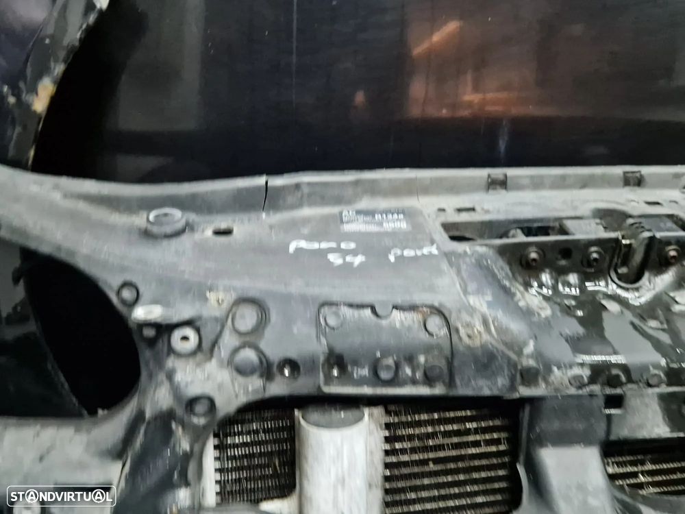 Frente completa usada VW POLO 9N 1.2 capot parachoques oticas radiadores - 9