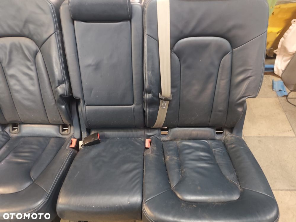 AUDI Q7 4L 07r FOTELE KANAPA SKÓRA BOCZKI EUROPA KOMPLET - 8