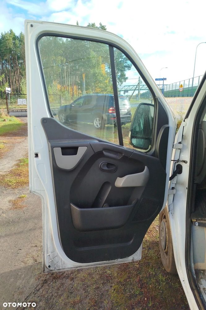 drzwi przód lewe Białe całe ładne do RENAULT Master III 3 IV 4 10-19r OPEL Movano B 10-19r, kompletne -zamki -klamki -szyba -podnośnik szyby -tapicerka -lusterko dokładam GRATIS ! - 3