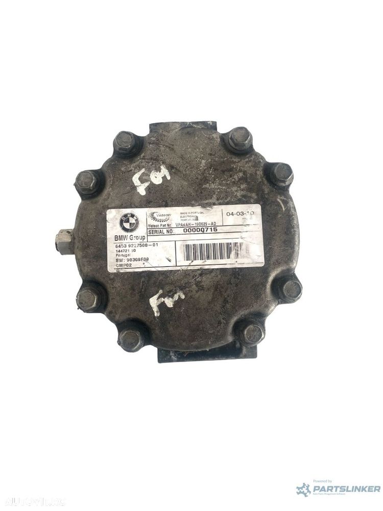 Compresor  AC ELECTRIC BMW 7 V F01, F02, F03, F04 2008 - 2015 OEM 9227508 - 3