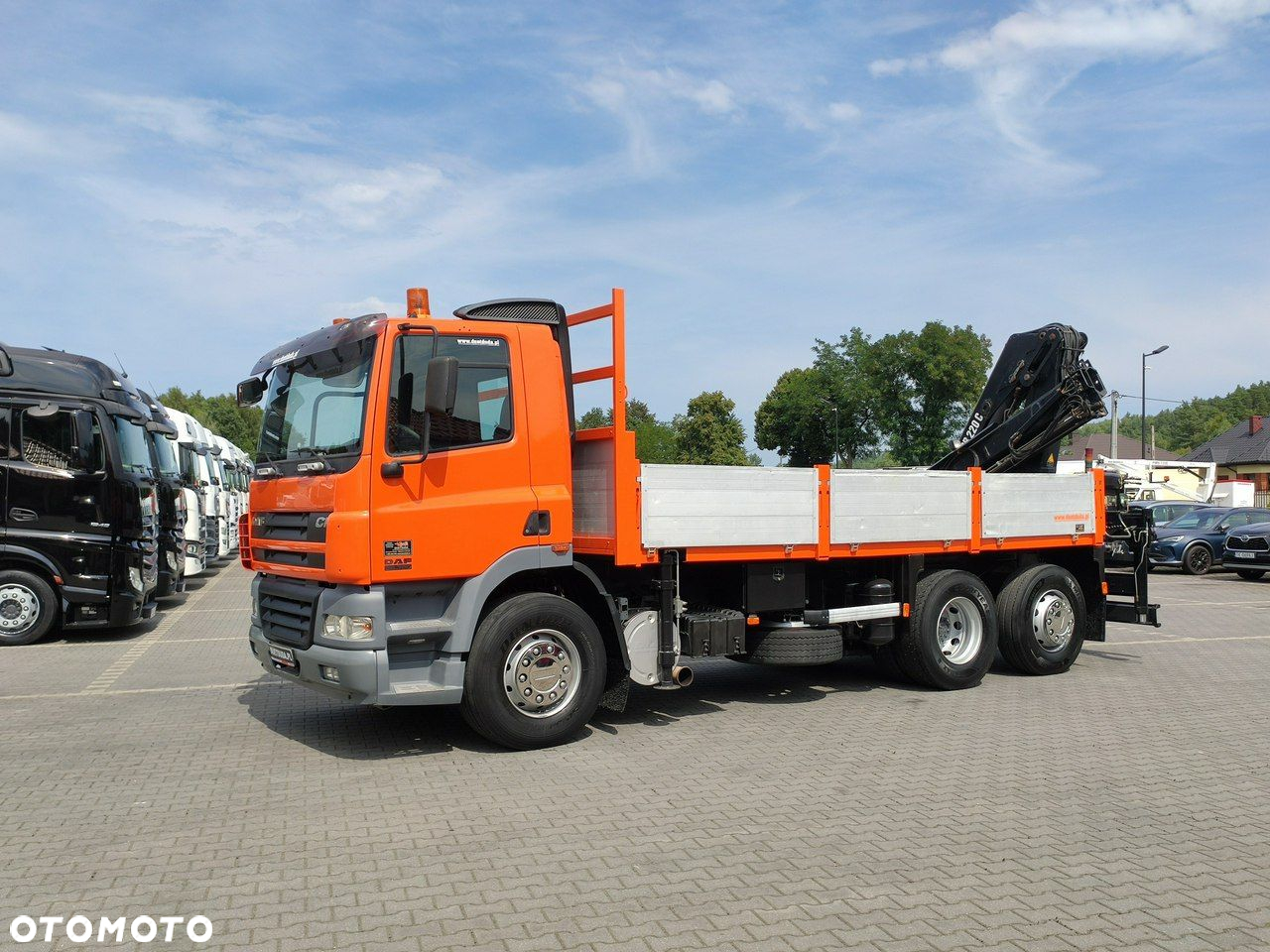 DAF CF 85.380 6x2 Oś Skrętna Skrzynia HDS HIAB 220C  + Pilot - 32