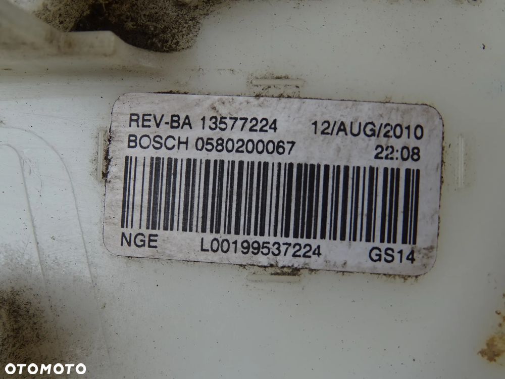 OPEL INSIGNIA A POMPA KOSZ CZUJNIK POZIOMU PALIWA PŁYWAK 2,0T 1,6T 1,4T 1,8 - 5