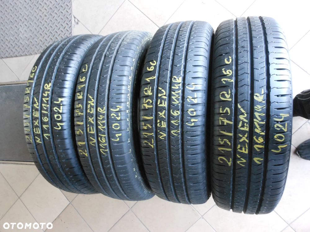 opony 215/75r16c nexen roadian ctx 2x8,5mm 2x7,5mm lato komplet - 1