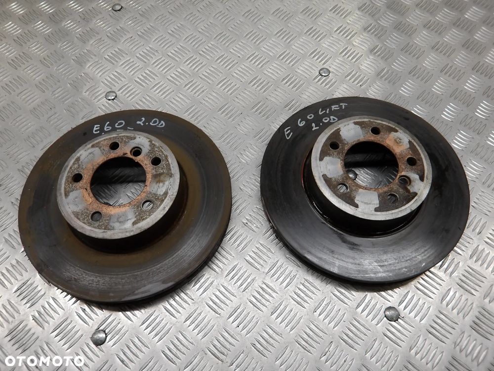 BMW E60 LIFT 07-10 TARCZE HAMULCOWE - 1