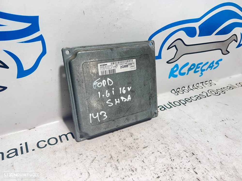 .Centralina Motor Original Siemens Ford SHDA 7M51-12A650-AFB / S118934202 - 4