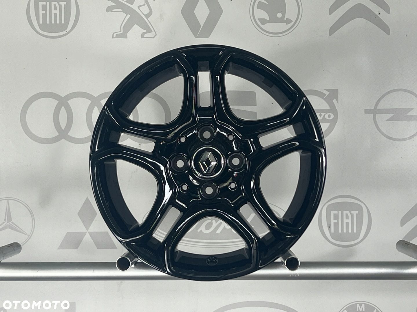 FELGI ALU SMART A453 RENAULT CLIO TWINGO 15 4X100 ET32 ORYGINALNE - 1