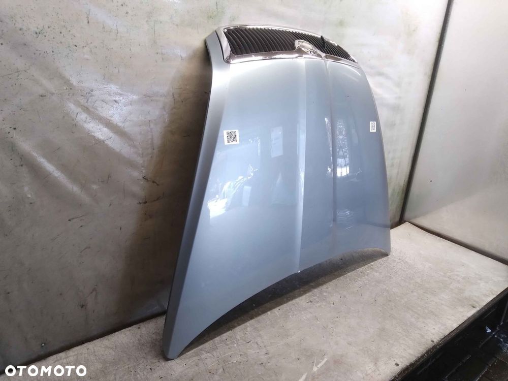 / MASKA POKRYWA SILNIKA SKODA OCTAVIA 2 II 9151 BŁĘKITNA MORSKA - 2