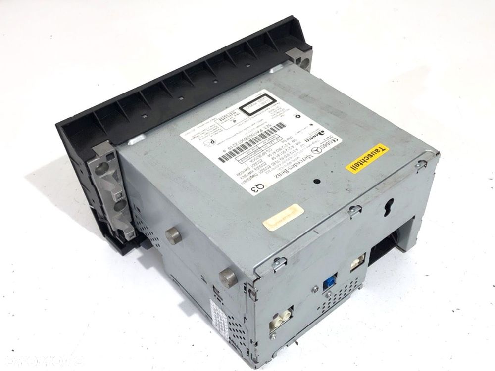 RADIO  MERCEDES-BENZ KLASA E T-Model (S212) 2009 - 2016 E 200 CDI / BlueTEC (212.205, 212.206) 100 - 2