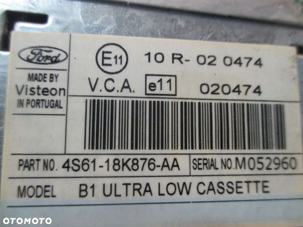 RADIO FORD FIESTA MK6 4S61-18K876-AA - 3