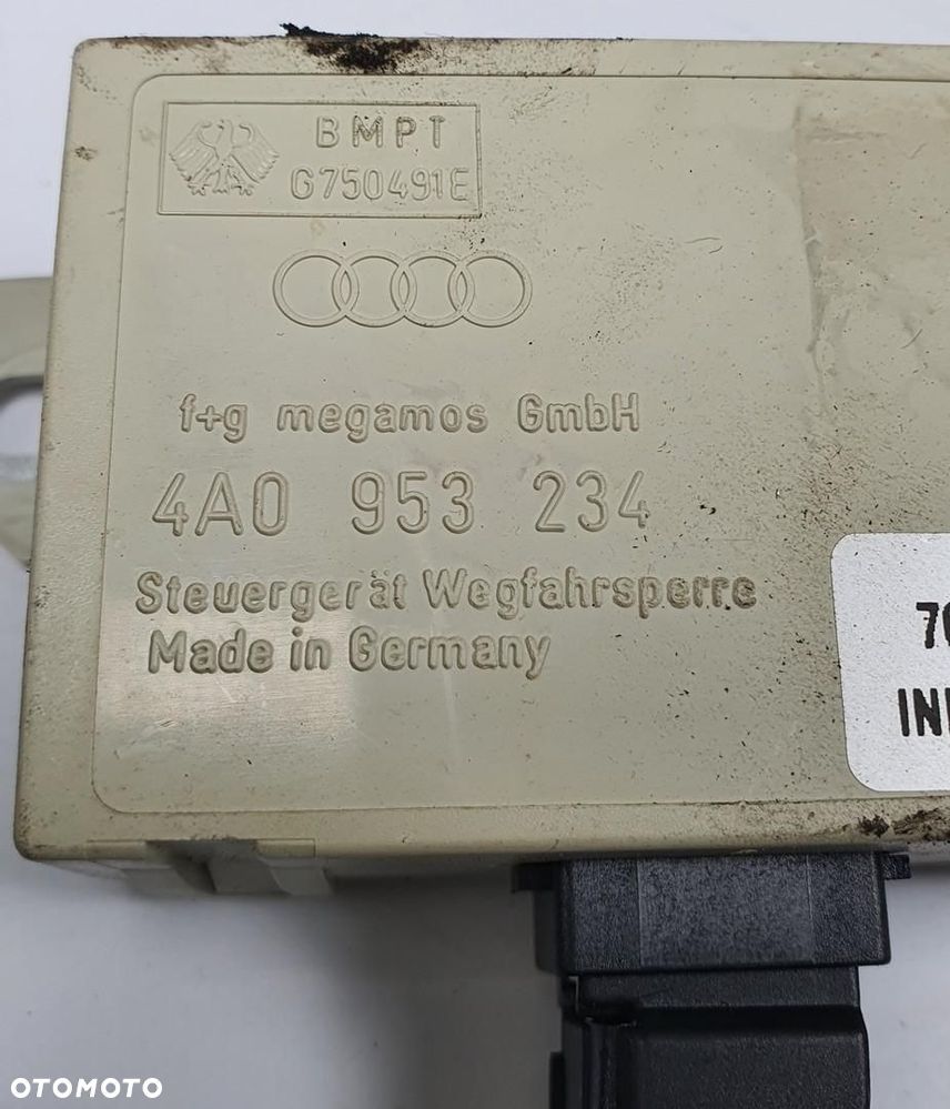 MODUŁ IMMO IMMOBILIZERA AUDI A6 C4 4A0953234 - 2