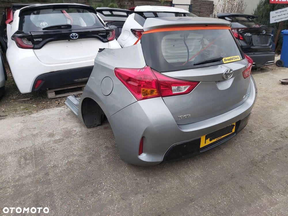 Toyota Auris II tył ćwiartka pas tylny zderzak klapa Hatchback HB - 3
