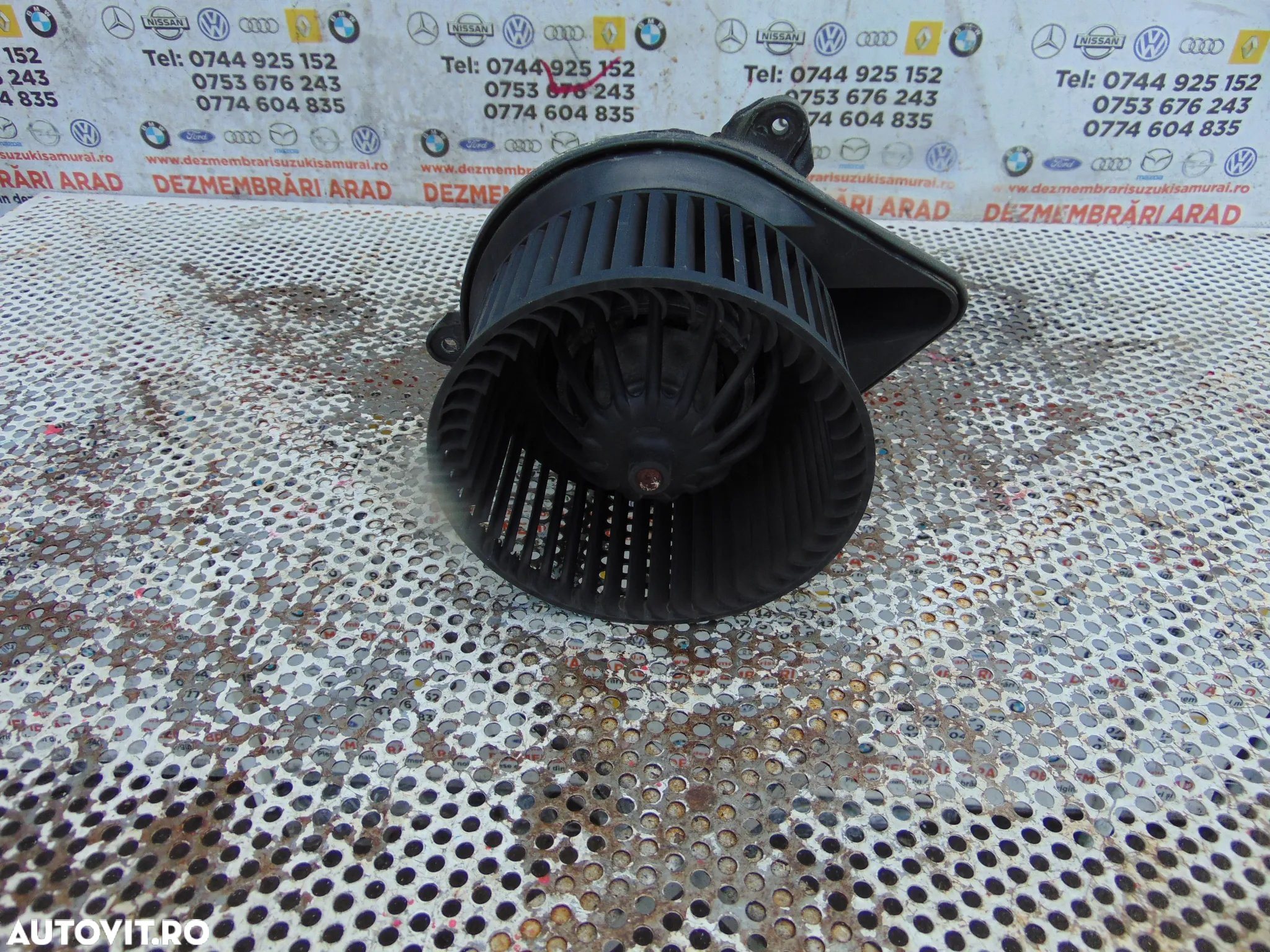 Motoras aeroterma Opel Vivaro 2001-2014 Renault Trafic nissan primastar motoras ventilatie - 4