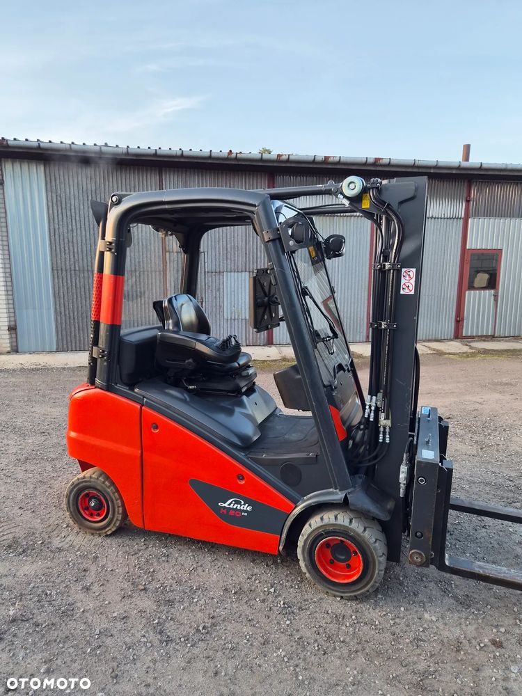 Linde LINDE H20 T -01 Przebieg oryginalny 11000mth , przesuw, pozycjoner, wolny skok, triplex VAT23% - 9