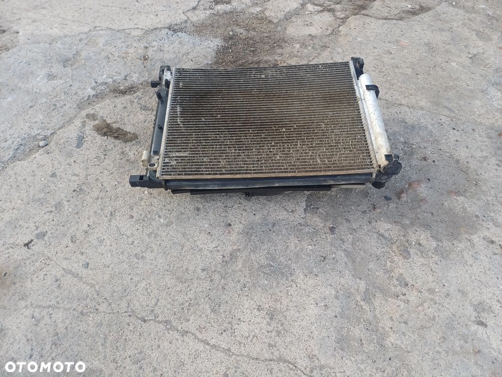 Chlodnica wody klimy wentylator komplet DACIA DUSTER I LIFT 1.6SCE 13-17R - 4