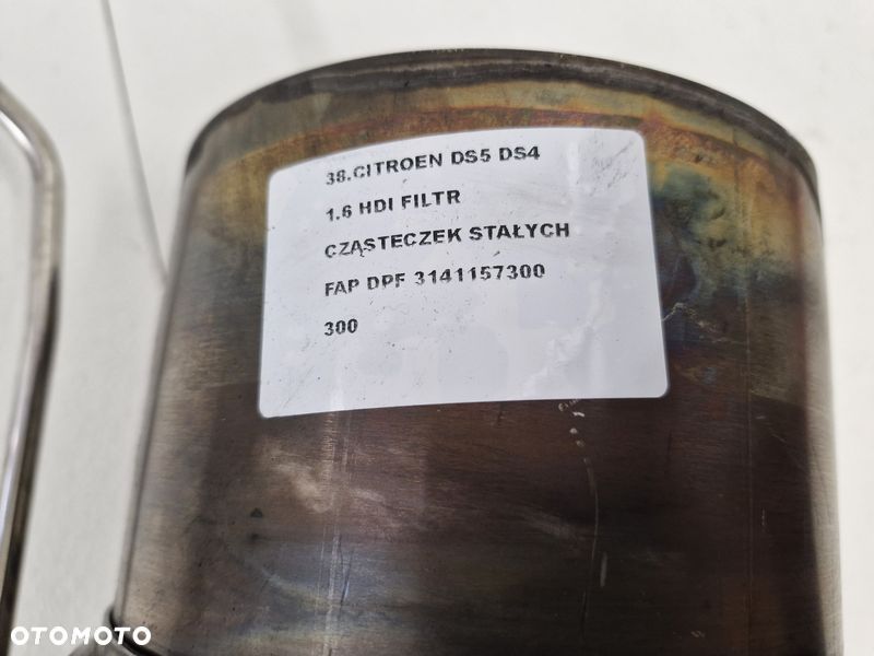 CITROEN DS4 DS5 1.6 HDI FILTR CZĄSTEK STAŁYCH FAP DPF 3141157300 - 6