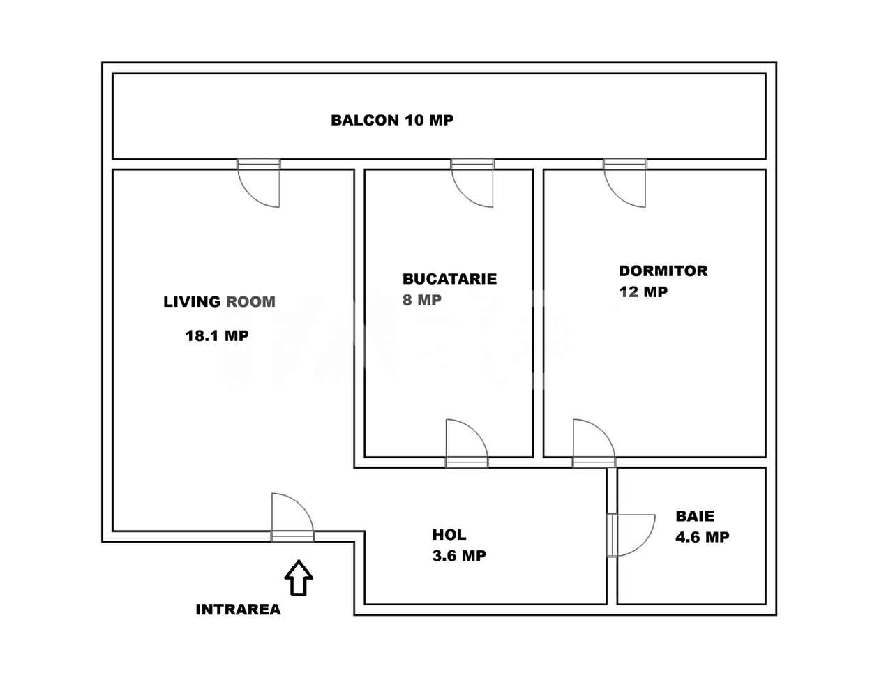 Apartament decomandat de vanzare 2 camere etaj 1 lift balcon bloc nou — fotografia 3