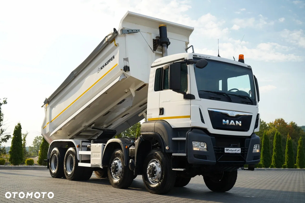 MAN TGS 41.460 / 8x8 / WYWROTKA TYLNOZSYP / MANUAL / KH-KIPPER / EURO 6 / 2019 ROK