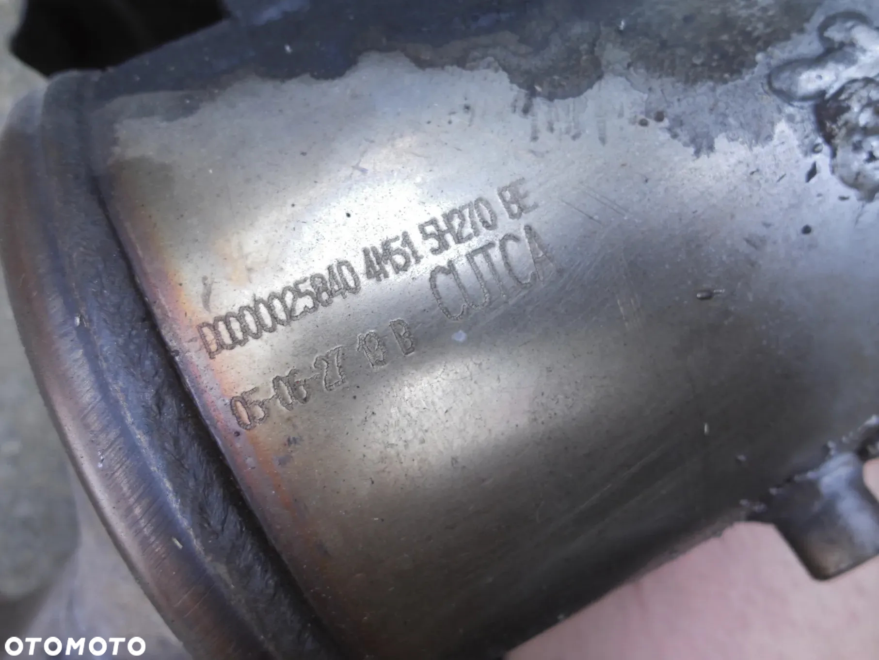 KATALIZATOR DPF MAZDA 3 BK 1.6 DIESEL 4M515H270BE - 2