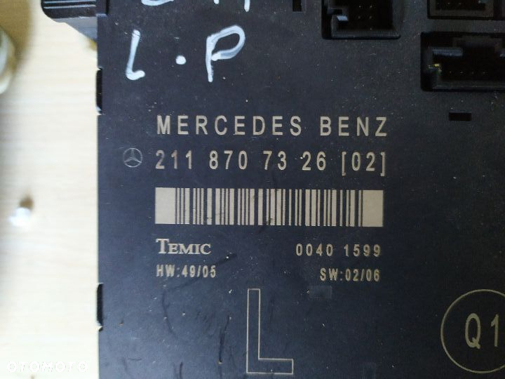 MERCEDES E 211 moduł zamka  drzwi sterownik RÓŻNE  NUMERY - 12