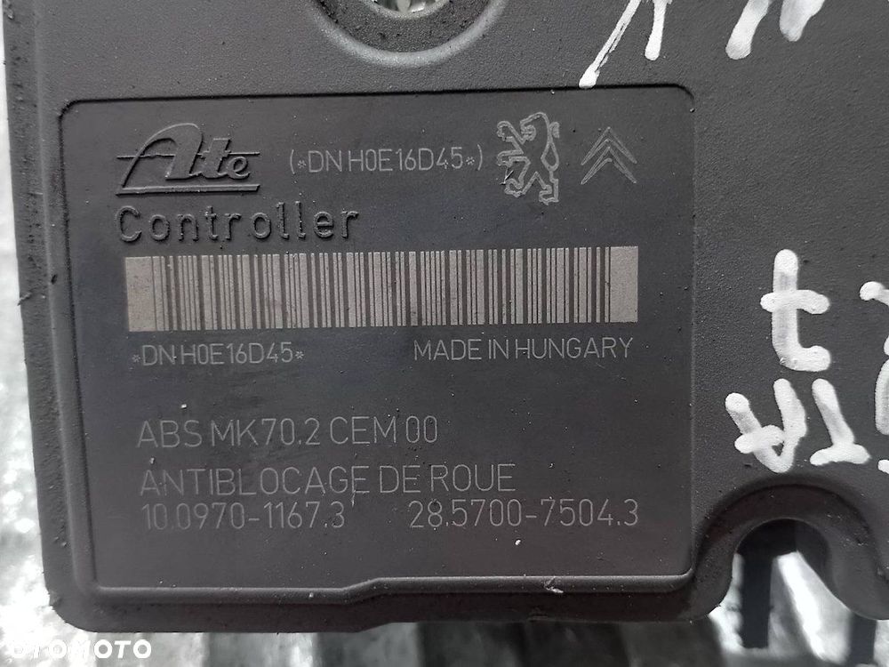 POMPA ABS FORD FIESTA MK7 10.0207-0200.4  10.0970-1167.3 1.4 16V - 3