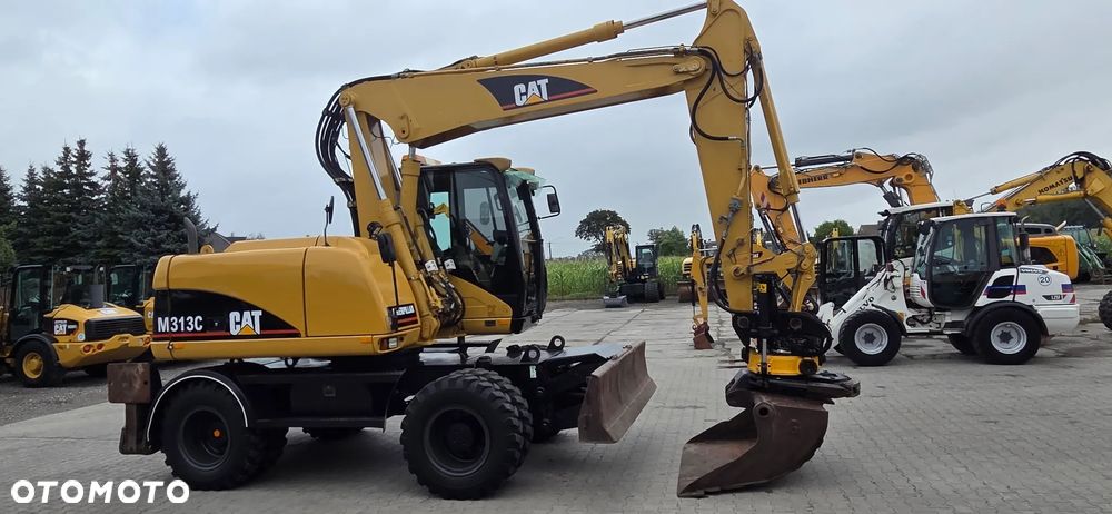 Caterpillar <<CAT M313C, Rotatilt Engcon z 2017r szczypce, szybka skrzynia, centralne smarowanie,TOP!!>> - 5