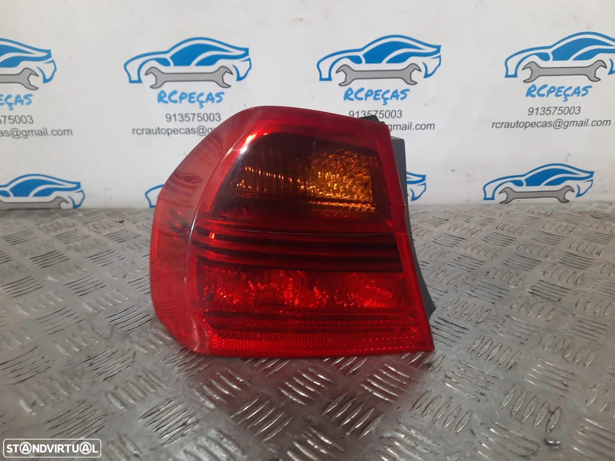 FAROLIM FAROLINS ESQUERDO DIREITO BMW SERIE 3 E90 SEDAN CARRO 63216937458 6937458 63216937457 6937457 - 5