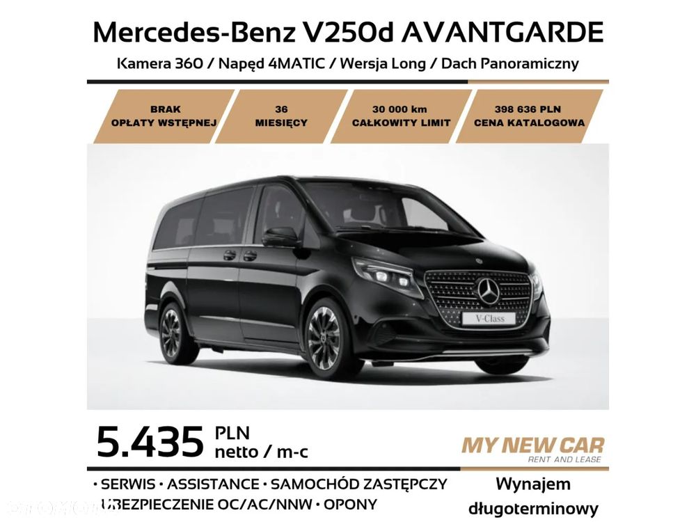 Mercedes-Benz Klasa V 300 d 9G-Tronic Exclusive (d³ugi) - 4