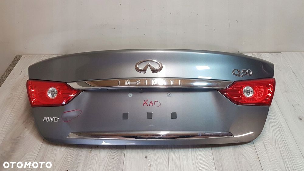 INFINITI Q50 KOMPLETNA KLAPA BAGAZNIKA KAD USA - 1