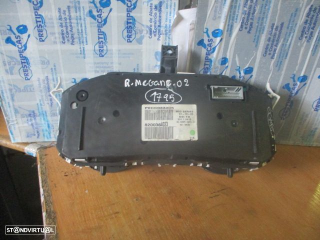 Quadrante 8200364023 RENAULT MEGANE 2002 KM/H Digital - 2