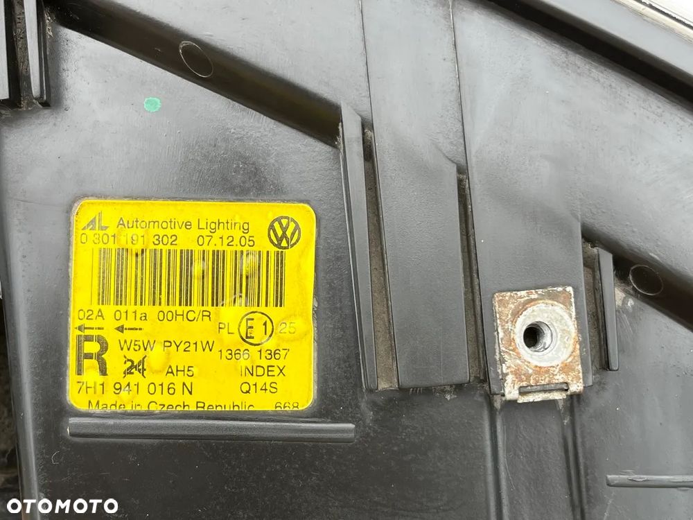 LAMPA LAMPY REFLEKTORY PRZEDNIE PRZÓD VW T5 CARAVELLE DOKA MULTIVAN TRANSPORTER EUROPA - 8
