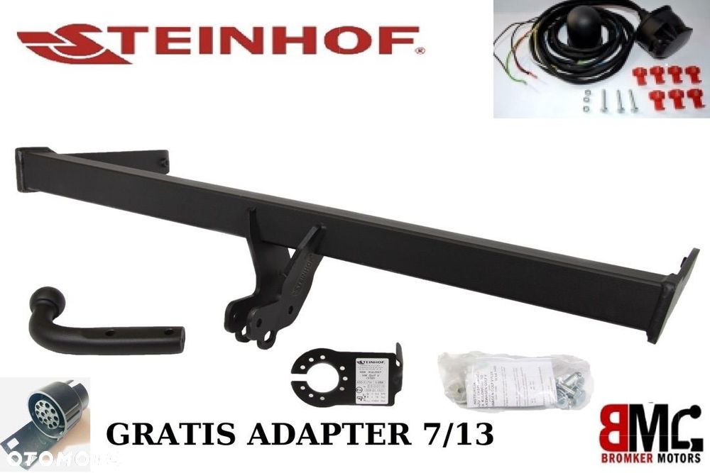 Hak holowniczy + WIĄZKA 7PIN do Volkswagen Golf V Hatchback od 2003 do 2008 - 2