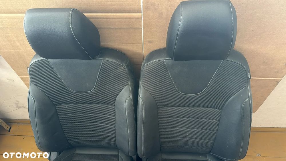 Fotele kanapa komplet FORD KUGA II półskóra OE - 4