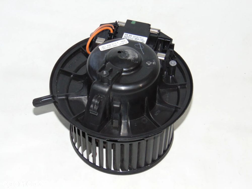 ORYGINAŁ dmuchawa wentylator nawiewu + moduł rezystor 3C1820015T 3C0907521F Audi A3 8P VW Volkswagen Passat B6 B7 Golf 5 V 6 VI Touran I Caddy 3 III Jetta EUROPA - 2