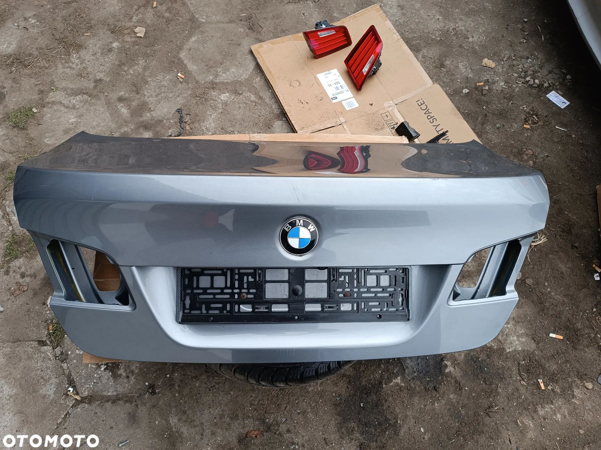 BMW 5 F10 2012R KLAPA BAGAŻNIKA  SPACEGRAU A52 - 1
