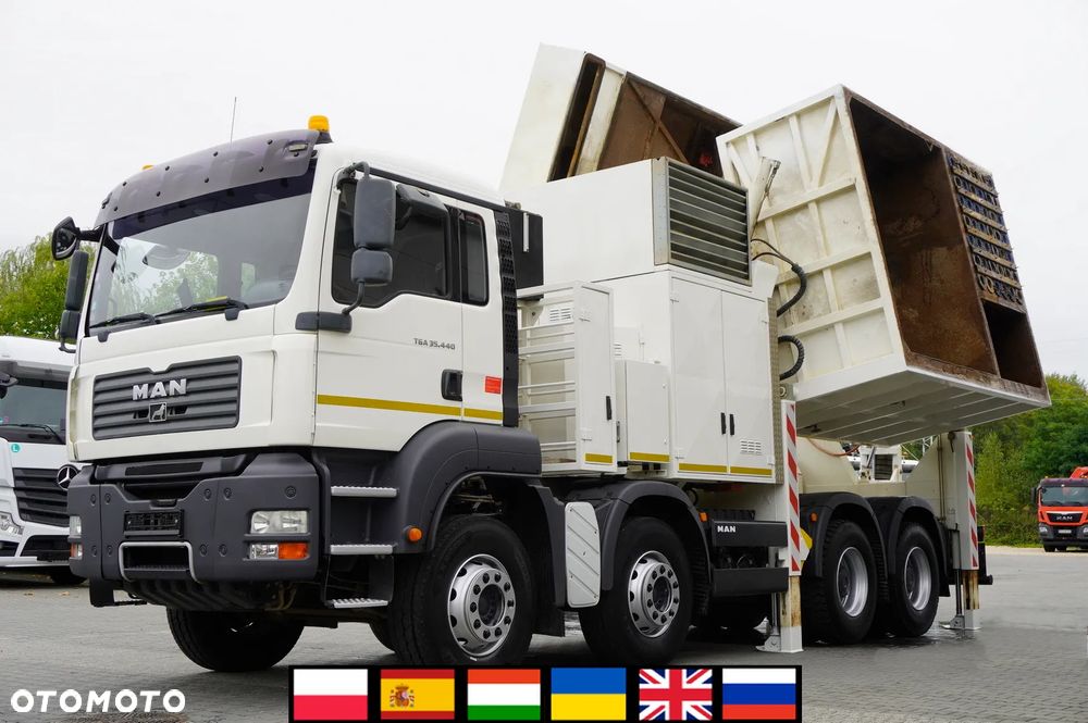 MAN TGA 35.440 8x4 / Koparka próżniowa SB-106_250408 - 1