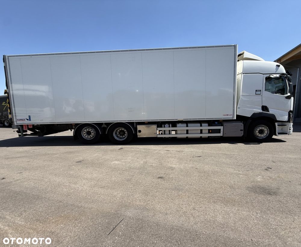 Renault T 430 / CHŁODNIA / SCHMITZ / WINDA / 6×2 /  21 EUROPALET / SYPIALKA / 3 OSIE  /  PRZEBIEG TYLKO  199 TYŚ  / AUTOMAT / JAK NOWA / E6 / SPROWADZONA / - 7