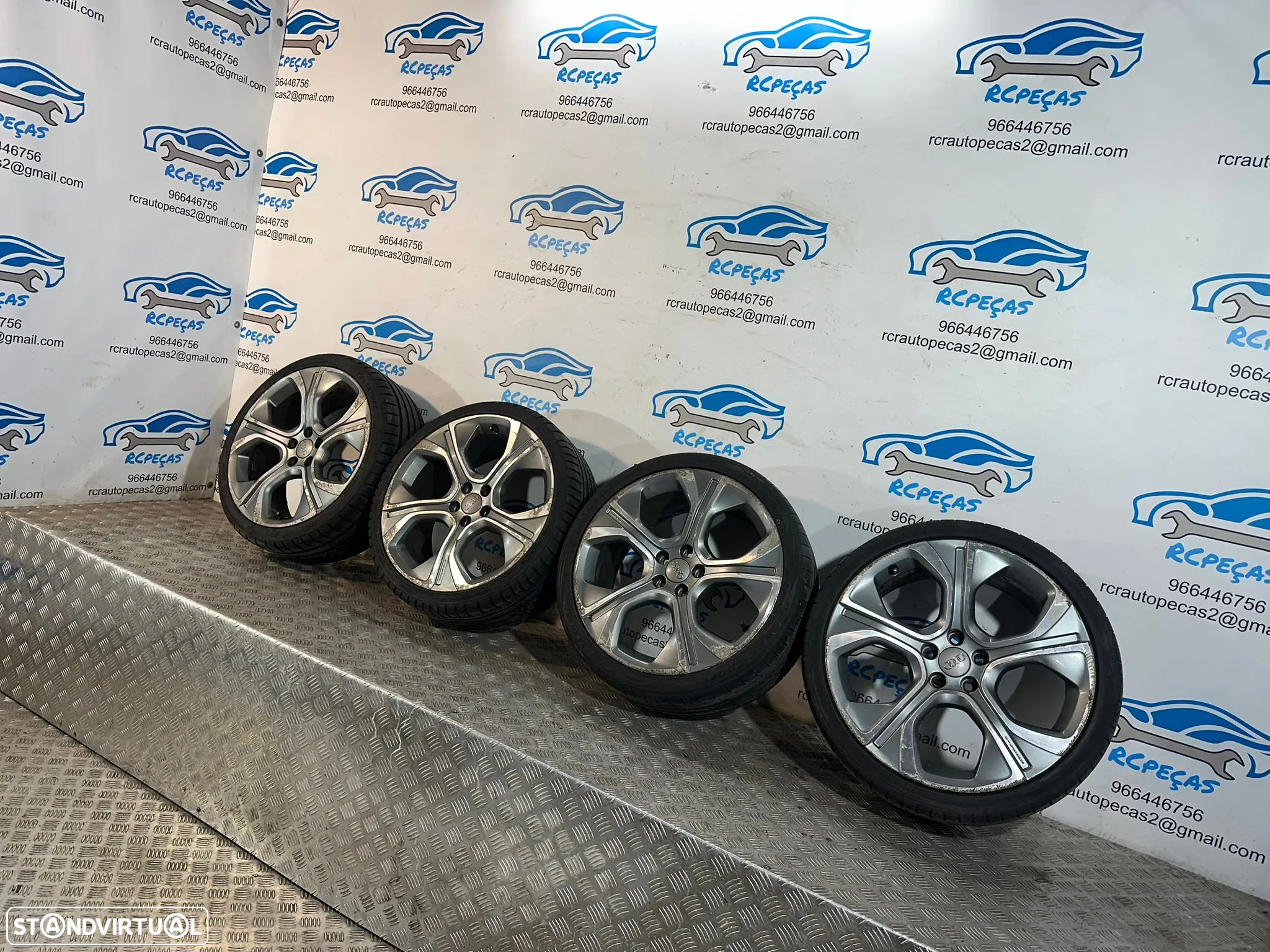 .Conjunto Jantes 18 Audi S-line A1 8X 5x100 7.5J ET39 8X0071498AL - 4