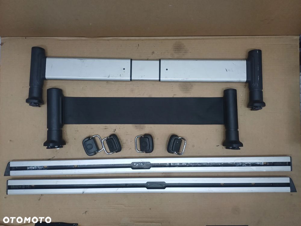 Zestaw mocowania bagażu przegroda bagaznika skoda Superb II kombi FIXIERSET 4F9860379 3T9863556A 4F9860204 - 1